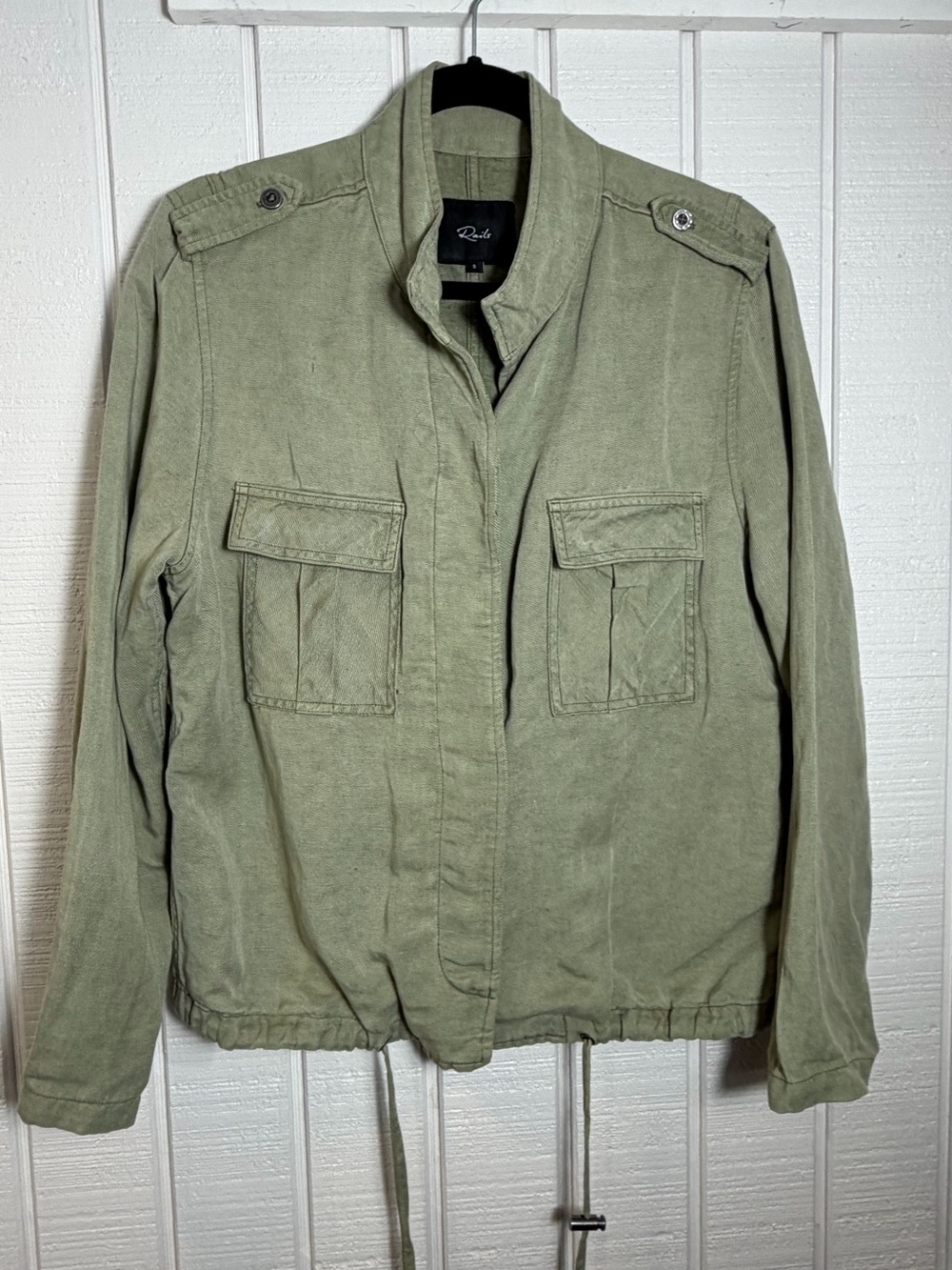 Rails Maverick Sage Utility Jacket Size Small
